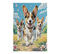 Cavalier King Charles Spaniel 300 Piece Jigsaw Puzzle for Adults Teens Dorm Room Decor Study Break Challenging Puzzle Great Gift for College 300 PCS