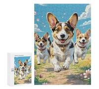 Cavalier King Charles Spaniel 300 Piece Jigsaw Puzzles Adults Children Cute Pet Jigsaws Office Break Relaxation Challenging Puzzle Colleagues Home Decor 300 PCS