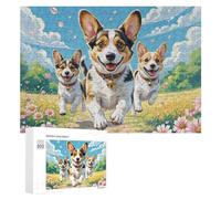 Cavalier King Charles Spaniel 300 Piece Jigsaw Puzzles Suitable Adults Kids Cute Pet Jigsaws Home Studio Decor Stress Relief Challenge Perfect Holiday Present 300 PCS