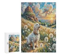 Cavalier King Charles Spaniel 300Pc Jigsaw Puzzles All Ages Jigsaws Festive Gift Idea Family Bonding Activity Whimsical Design Stress Relief Home Decor 300 PCS