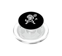 Cavalier King Charles Spaniel Badminton Sports Vintage Dog PopSockets PopGrip for MagSafe