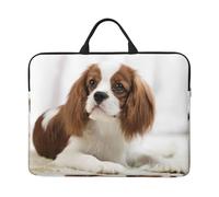 Cavalier King Charles Spaniel Brown Spaniel, 14 Inch Laptop Sleeve, Notebook Bag Laptop Case Sleeve Briefcase with Handle