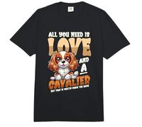 Cavalier King Charles Spaniel Comfort Colors Adult Heavyweight T-Shirt