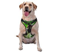 Cavalier King Charles Spaniel Dog Lupin Flowers,Pet Harness,Adjustable Reflective Dog Harness,Pet Leash Vest,M