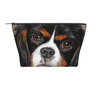 Cavalier King Charles Spaniel Gift Dog, Toiletry Pouch Makeup Bag Cosmetic Bag Portable Travel Toiletry Bag