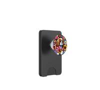 Cavalier King Charles Spaniel Hiding in Spring Flowers PopSockets PopWallet for MagSafe