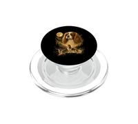 Cavalier King Charles Spaniel Howling To The Moon PopSockets PopGrip for MagSafe