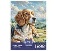 Cavalier King Charles Spaniel Jigsaw Creative Suitable for Adults And Kids 1000 Piece Puzzles Games Unique Home Decor 38x26cm/