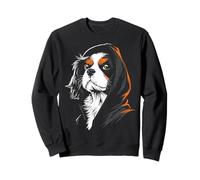 Cavalier King Charles Spaniel Motif Pet Sweatshirt