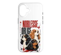 Cavalier King Charles Spaniel Noblesse Oblige Case for iPhone 16