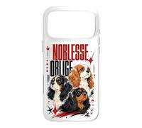 Cavalier King Charles Spaniel Noblesse Oblige Case for iPhone 17 Pro Max