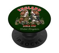 Cavalier King Charles Spaniel Pair of Dogs Walking in England PopSockets Adhesive PopGrip