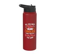 Cavalier King Charles Spaniel Stainless Steel Insulated Water Bottle