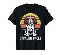 Cavalier King Charles Spaniel Uncle Vintage Dog Owner T-Shirt