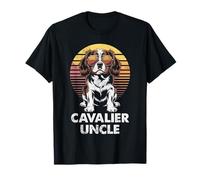 Cavalier King Charles Spaniel Uncle Vintage Dog Owner T-Shirt