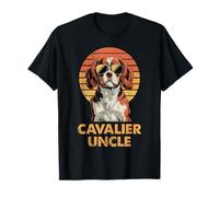 Cavalier King Charles Spaniel Uncle Vintage Dog Owner T-Shirt