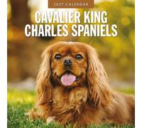 Cavalier King Charles Spaniels - 2027 Square Wall Calendar - by Red Robin Publishing