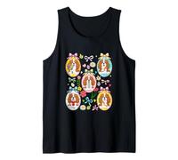 Cavalier King Charles Spaniels Inside Easter Eggs Collection Tank Top