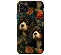 Cavalier King Charles Vintage Floral Case for iPhone 11 Pro Max