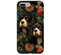 Cavalier King Charles Vintage Floral Case for iPhone 7 Plus/8 Plus