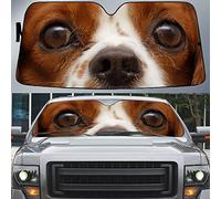 Cavalier King Spaniel'S Eyes Cavalier King'S Beautiful Eyes Windshield Sun Shade Block Uv Rays Windshield Cover Foldable Windscreen Car Sunshades Universal For Cars Vehicle Truck M