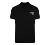 Cavalli Class Bold Logo Black Polo Shirt - XXL