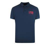 Cavalli Class Bold Logo Polo Shirt - Navy Blue - XL