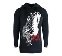 Cavalli Class Large Tiger Logo Hoodie - Black - XL