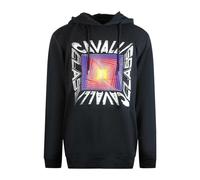 Cavalli Class Mens Asymmetric Box Hoodie SY606