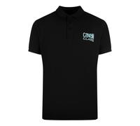 Cavalli Class Men's Bold Logo Black Polo Shirt | Size: Large Cavalli Class Black L