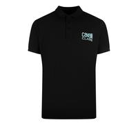 Cavalli Class Men's Bold Logo Black Polo Shirt | Size: XL Cavalli Class Black XL