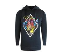 Cavalli Class Mens Diamond Tiger Hoodie SY998