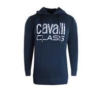 Cavalli Class Mens Floral Logo Hoodie SY999