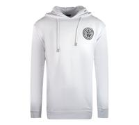 Large Circle Design White Hoodie Cavalli Class White XL