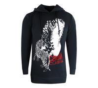 Large Tiger Logo Black Hoodie Cavalli Class Black XL