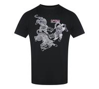 Cavalli Class Mens Leopard Logo T-Shirt SY312