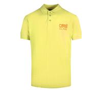 Cavalli Class Men's Short Sleeve Regular Fit Polo Shirt in Lime | Size: XL Cavalli Class Lime XL