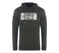 Cavalli Class Mens Zebra Print Logo Hoodie SY1214