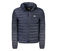 Cavalli Class Polyester Jacket with Zip Closure and Pockets - Blue - XL