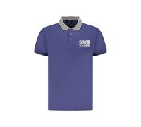 Cavalli Class striped-collar polo shirt - Purple M-L-XL-XXL
