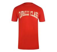 Cavalli Class Varsity Logo Red T-Shirt - XXL - XXL