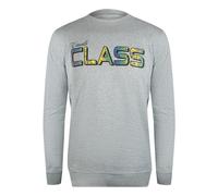 Cavalli Class Vibrant Floral Logo Grey Sweatshirt - XXL