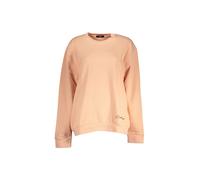 Cavalli Class Women's Elegant Long-Sleeved Pink Fleece Sweatshirt | Size: Medium Cavalli Class Pink M