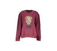 Cavalli Class Women's Leather Crossbody Bag with Gold Hardware in Purple | Size: Small Cavalli Class Purple S