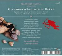 CAVALLI / ENSEMBLE ELYMA / GARRIDO - GLI AMORI DI APOLLO E DAFNE (2 CD) NEW CD