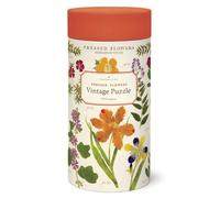 Cavallini 1000 Piece Puzzle, Pressed Flowers (PZL/PF)