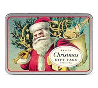 Cavallini & Co. Christmas Cheer Glitter Gift Tag Set