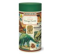 Cavallini & Co. Flora Dinosaurs Puzzle- 1000 Pieces