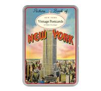 Cavallini & Co. Vintage New York Glitter Greetings Card (Pack of 12)