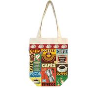 CAVALLINI & CO., Vintage Tote Bag, 13 x 16 inches, Coffee (TB/COFFEE)